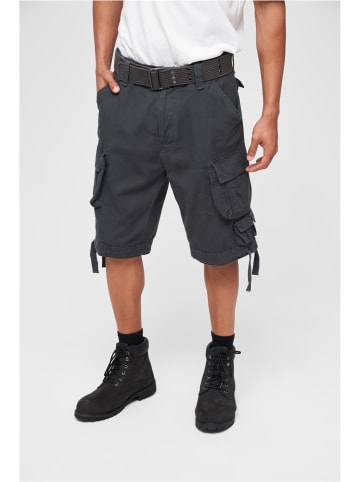 Brandit Cargo Shorts in charcoal