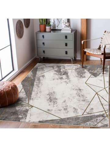 payé Teppich Kurzflor Geo Muster