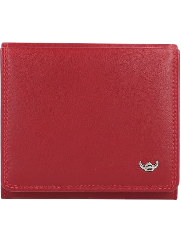 Golden Head Polo Geldbörse RFID Leder 10 cm in rot