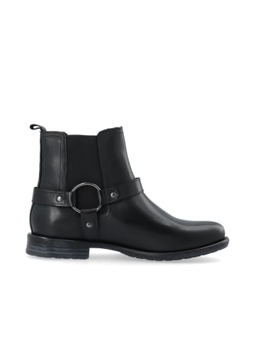 Bianco Lederstiefel in Black