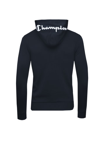 Champion Sweatjacke Hooded Full Zip in dunkelblau