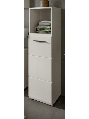 Inn.Furn Badkommode Kaschmir 30 x 110 cm, Badezimmer Kommode mit wechselbarem Türanschlag