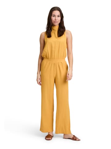 CARTOON Jumpsuit mit hohem Kragen in Bright Gold