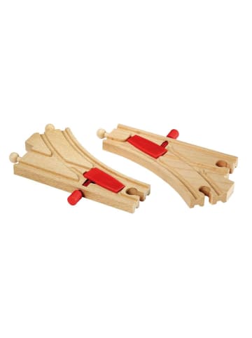Brio Brio Aktionsspiel Mechanisches Weichenpaar (L1/M1) in bunt