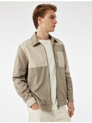 KOTON SHIRTS LS in Grau