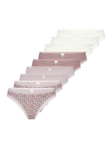 Sloggi String GO Crush in Rosa / creme