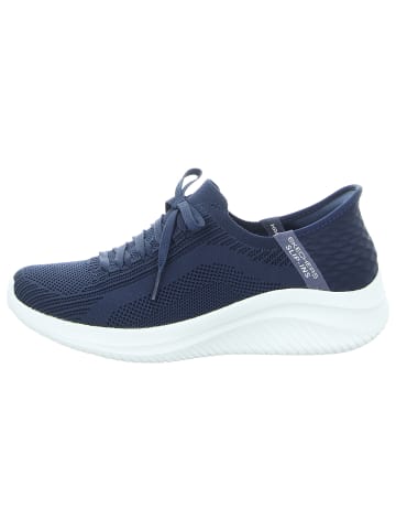 Skechers Sportlicher Slipper in blau