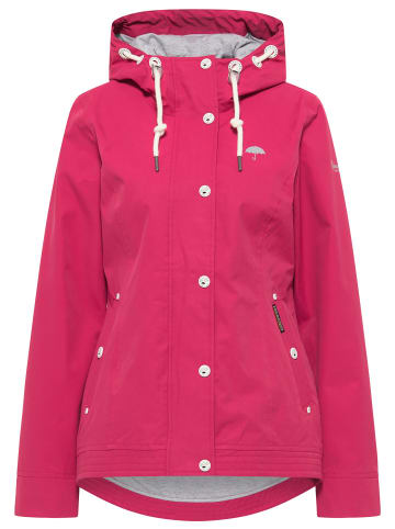 Schmuddelwedda Damen Regenjacke in Rotpink