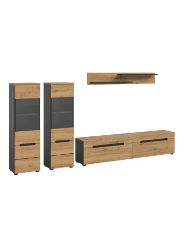 ebuy24 Regal Canu Eiche 272 x 33 cm