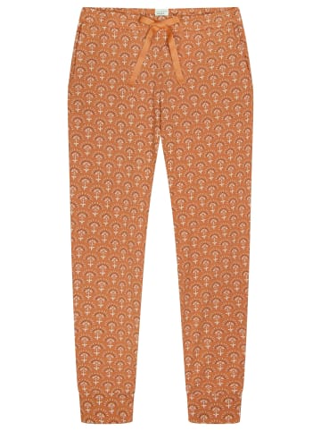 Schiesser Schlafanzug Hose Mix & Relax in Orange