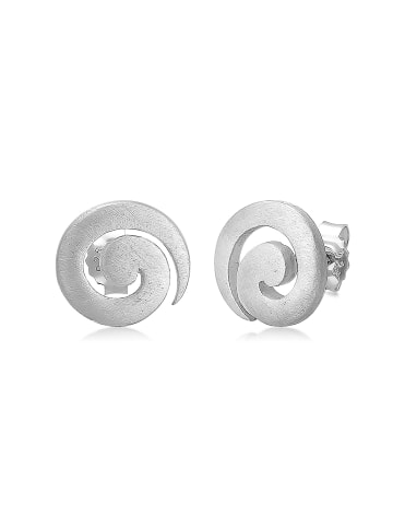 Nenalina Ohrringe 925 Sterling Silber Spirale in Silber