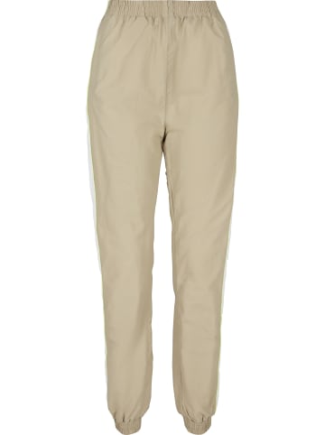 Urban Classics Track Pant in concrete/electriclime