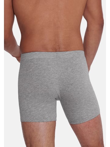 Sloggi Long Short / Pant men GO Natural in Grau / Türkis