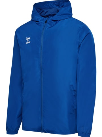Hummel Jacke "Hmlessential Aw Jacket" in Blau