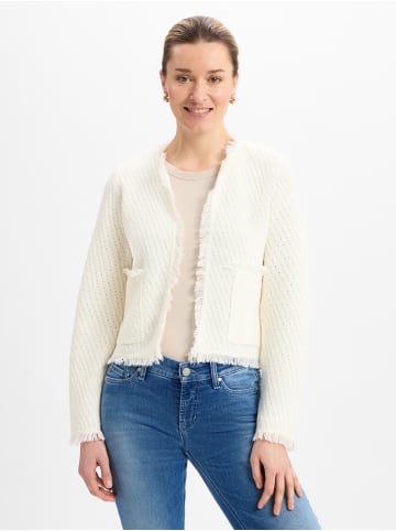 Marie Lund Strickjacke in ecru - 0001