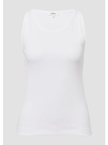 s.Oliver T-Shirt in 0100_weiß
