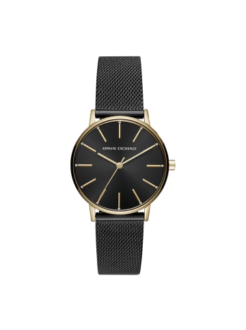 Armani Quartzuhr Lola in Schwarz