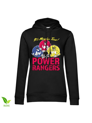 Power Rangers Hoodie "It´s morph time" in Schwarz
