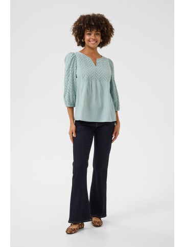 CULTURE Langarm - Hemd CUtoril Regular fit in Green Milieu
