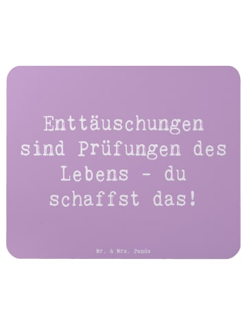 Mr. & Mrs. Panda Mouse Pad Spruch Mit Enttäuschungen umgehen mit... in Lavendeltraum