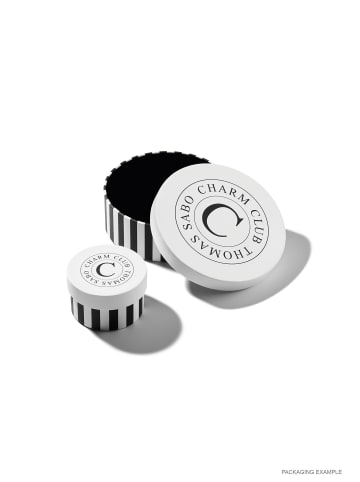 Thomas Sabo Charm-Anhänger Sonne Mit Steinen Connect in gold, weiß