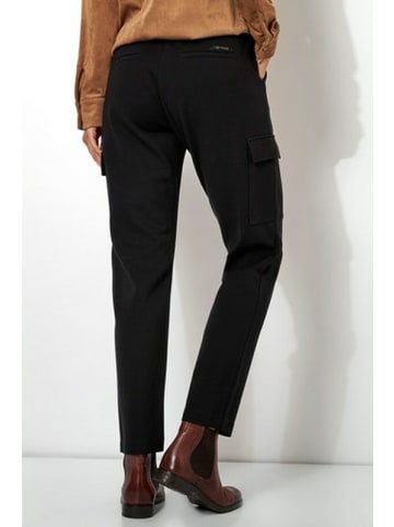 Toni Stoffhose für Damen in schwarz