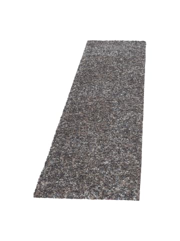 Teppich Boss Hochflor Teppich Enrico Taupe