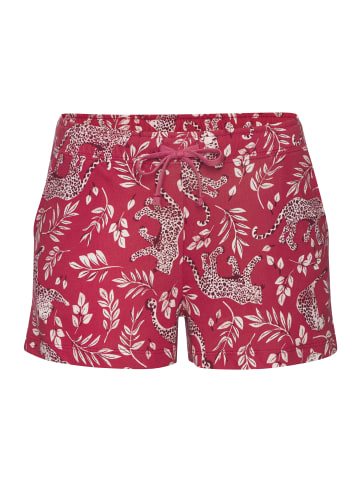 VIVANCE DREAMS Schlafshorts in rot
