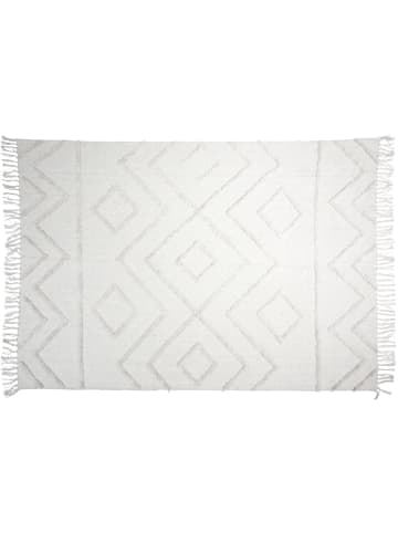 Home&Styling Collection Boho-Schlafzimmerteppich in weiß