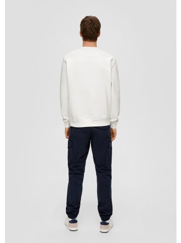 s.Oliver Sweatshirt in 0120_weiß