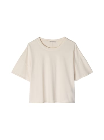 Marc O'Polo T-Shirt loose in Grey Silk