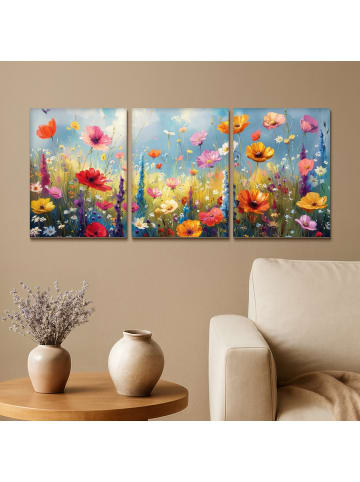OnlyWow Leinwandbild 3er Set