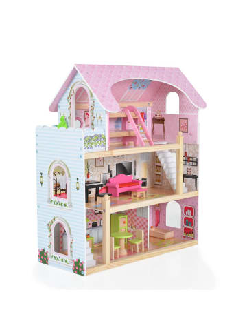 Moni Holz-Puppenhaus Mila 4110 in bunt