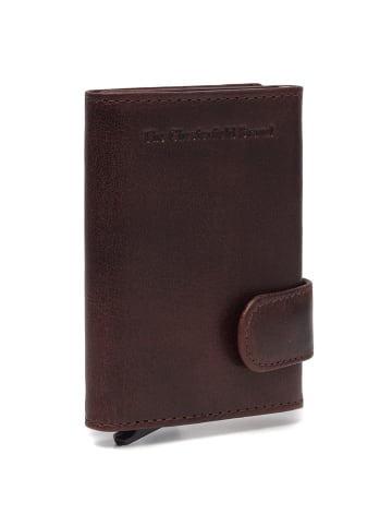 The Chesterfield Brand Portland Kreditkartenetui RFID Schutz Leder 7 cm braun