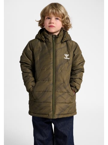 Hummel Reißverschluss Jacke Hmlecho Lebensstil Kinder in DARK OLIVE2