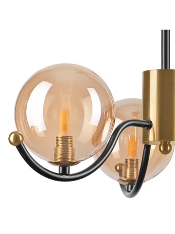 Licht-Erlebnisse Deckenlampe (B)48 x (L)48 x (H)48.5 cm in Gold SchwarzGold Schwarz