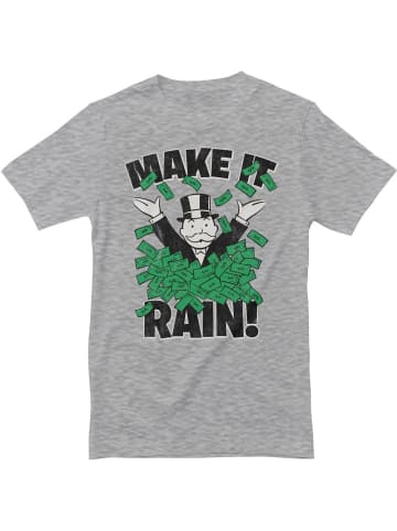Monopoly T-Shirt "Monopoly Make It Rain T-Shirt" in Grau