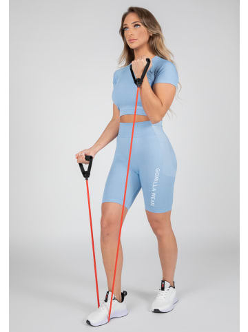 Gorilla Wear Nahtloses Leggings Fitness - Selah - Blue clair
