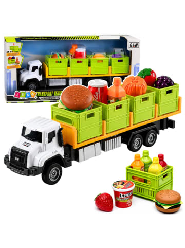 Wisam Lean Toys Grüner Lebensmitteltransporter 1:55