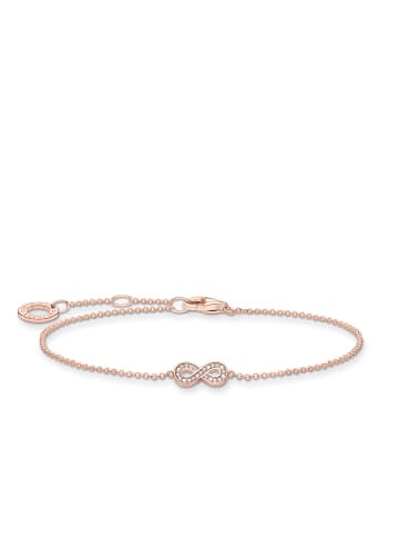 Thomas Sabo Armband in rosegold, weiß