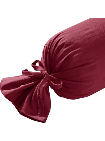 Erwin Müller Single-Jersey Nackenrollenbezug Murnau in weinrot