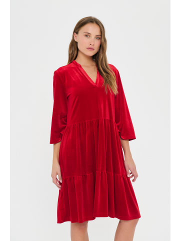 SAINT TROPEZ Kleid ZevillaSZ Gerade Passform in Chinese Red