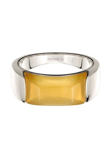 Elli Ring Resin in Silber
