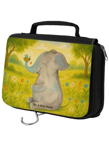 Mr. & Mrs. Panda Kosmetiktasche Elefant Biene Design ohne Spruch in Weiß