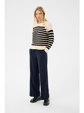 PART TWO Strickpullover RocketsPW Relaxed fit in Navy Stripe