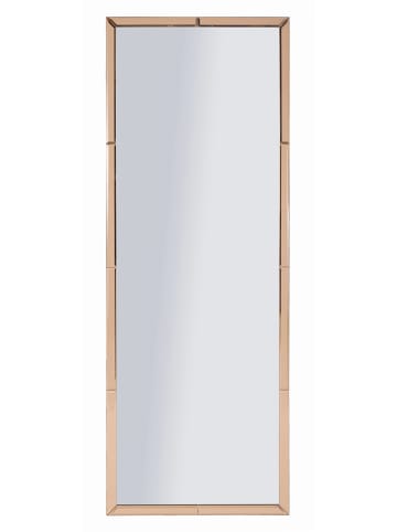 Mauro Ferretti Wandspiegel mit rosa Glasrahmen, 55 x 2 x 150 cm
