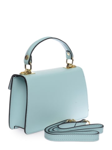 Carla Ferreri Henkeltasche in Türkis