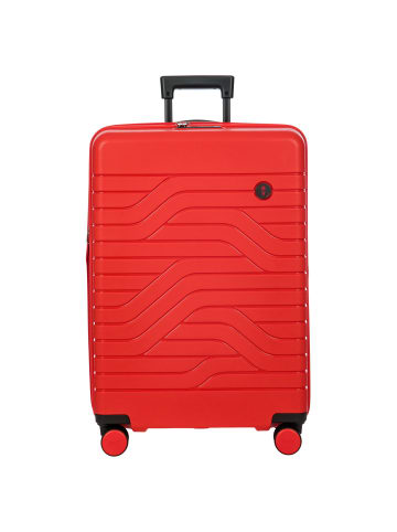 BRIC`s BY Ulisse - 4-Rollen-Trolley 71 cm erw. in rot