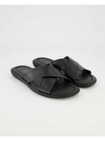 Sioux Pantoletten in Schwarz