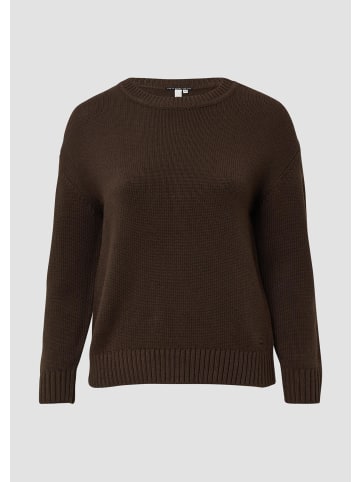 QS Strickpullover in 8947_dunkelbraun
